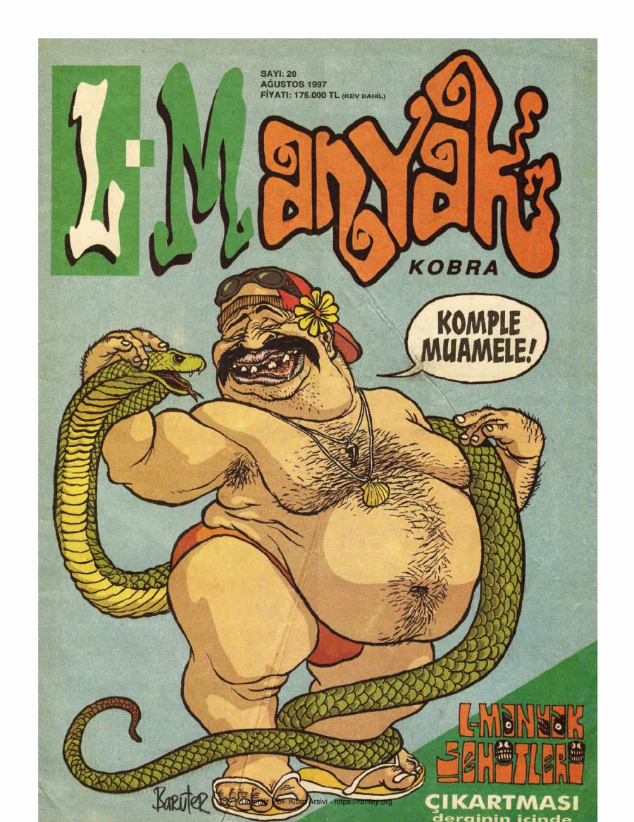 L-Manyak Sayı 020 kapak görseli