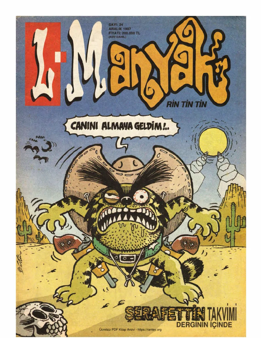 L-Manyak Sayı 024 kapak görseli