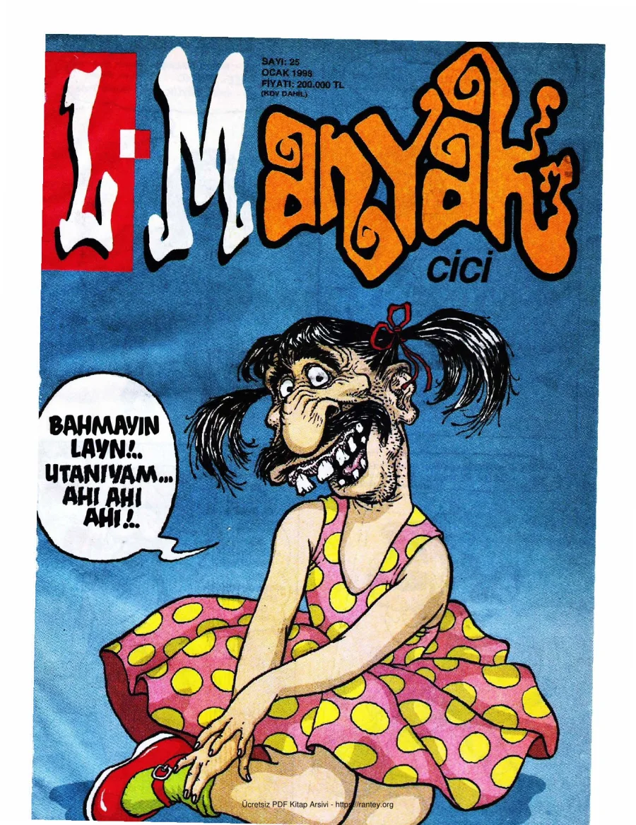 L-Manyak Sayı 025 kapak görseli