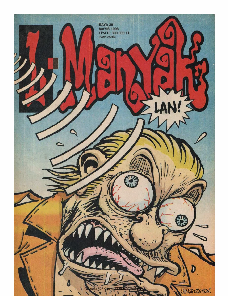 L-Manyak Sayı 029 kapak görseli
