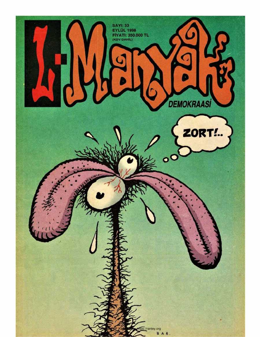 L-Manyak Sayı 033 kapak görseli