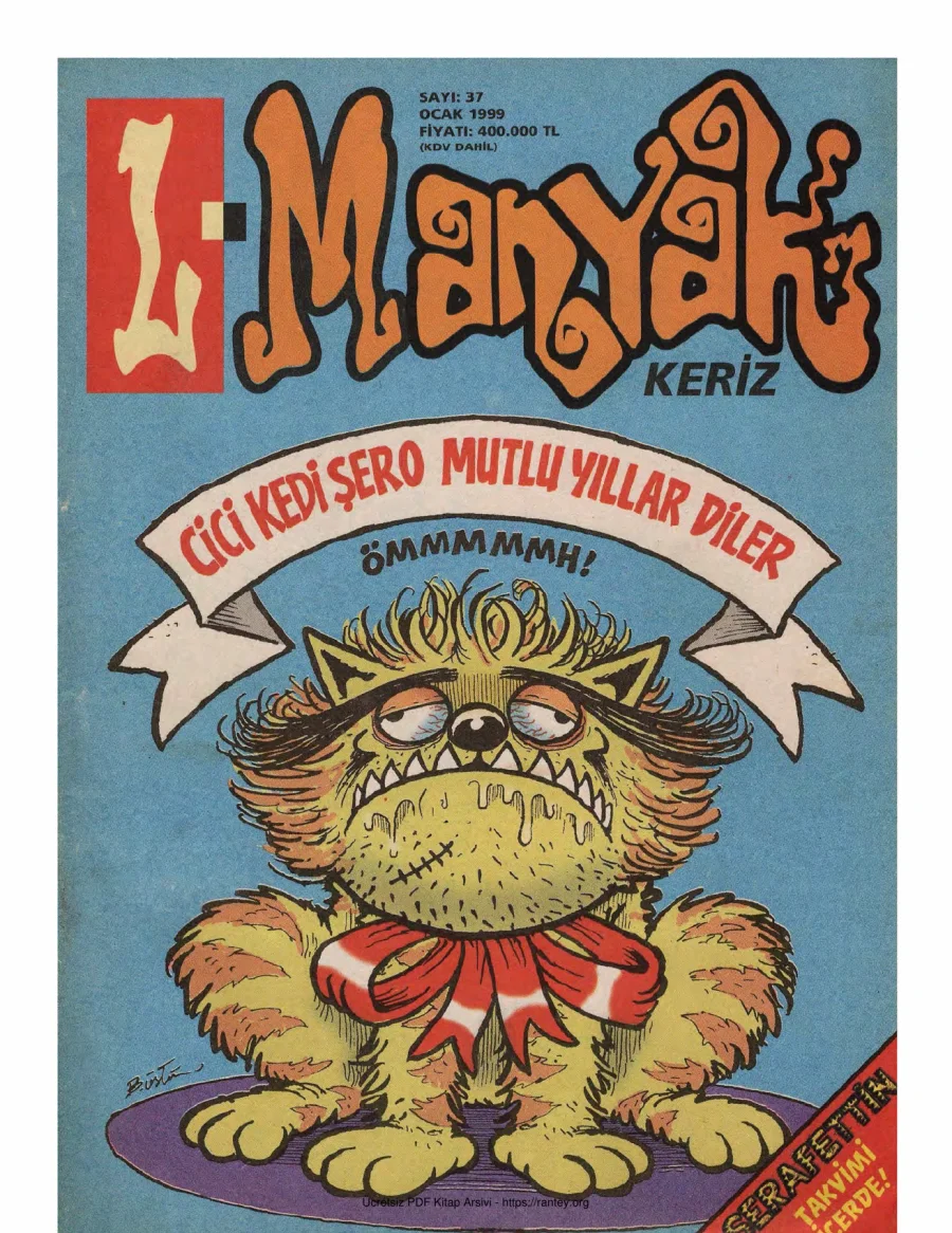 L-Manyak Sayı 037 kapak görseli