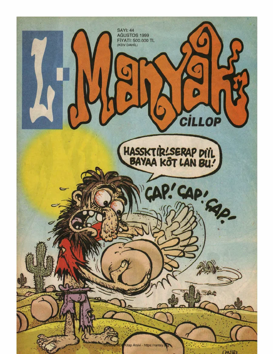 L-Manyak Sayı 044 kapak görseli