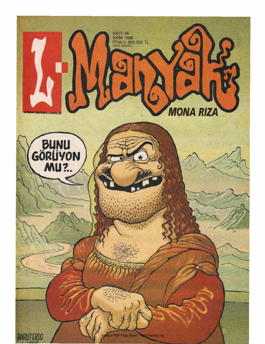L-Manyak Sayı 046 kapak görseli
