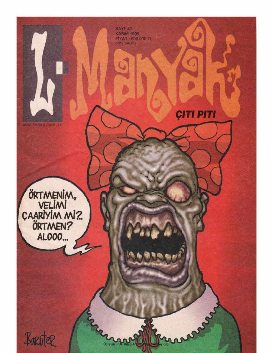 L-Manyak Sayı 047 kapak görseli