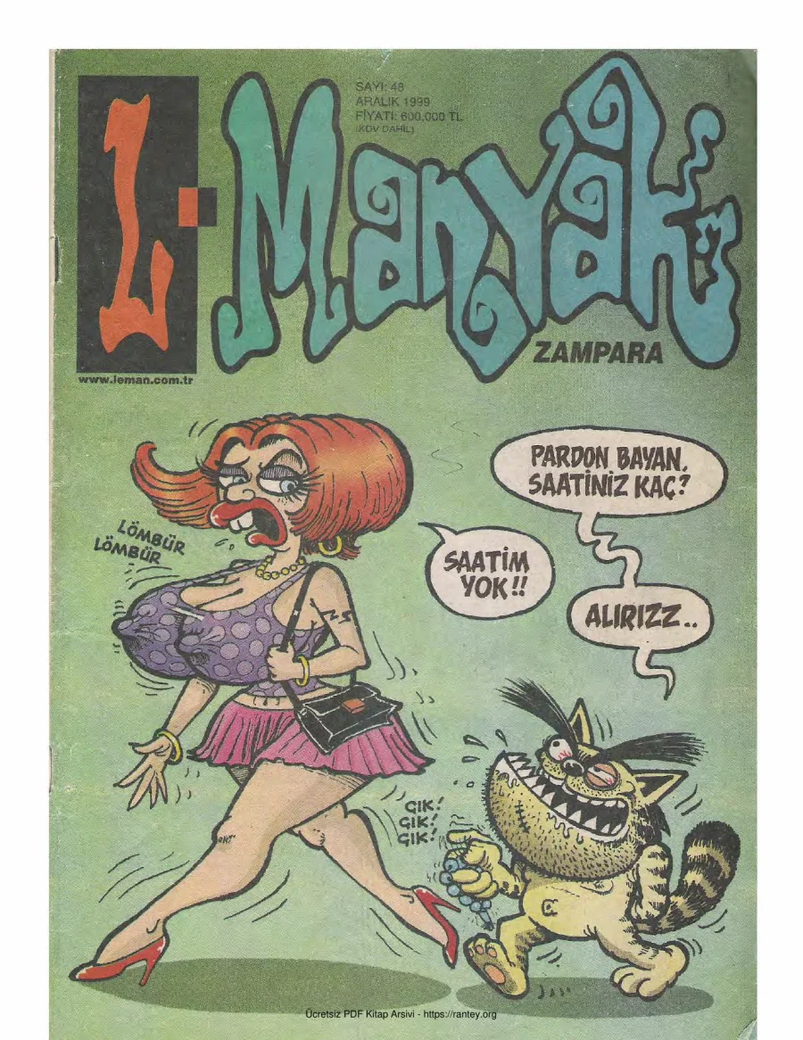 L-Manyak Sayı 048 kapak görseli