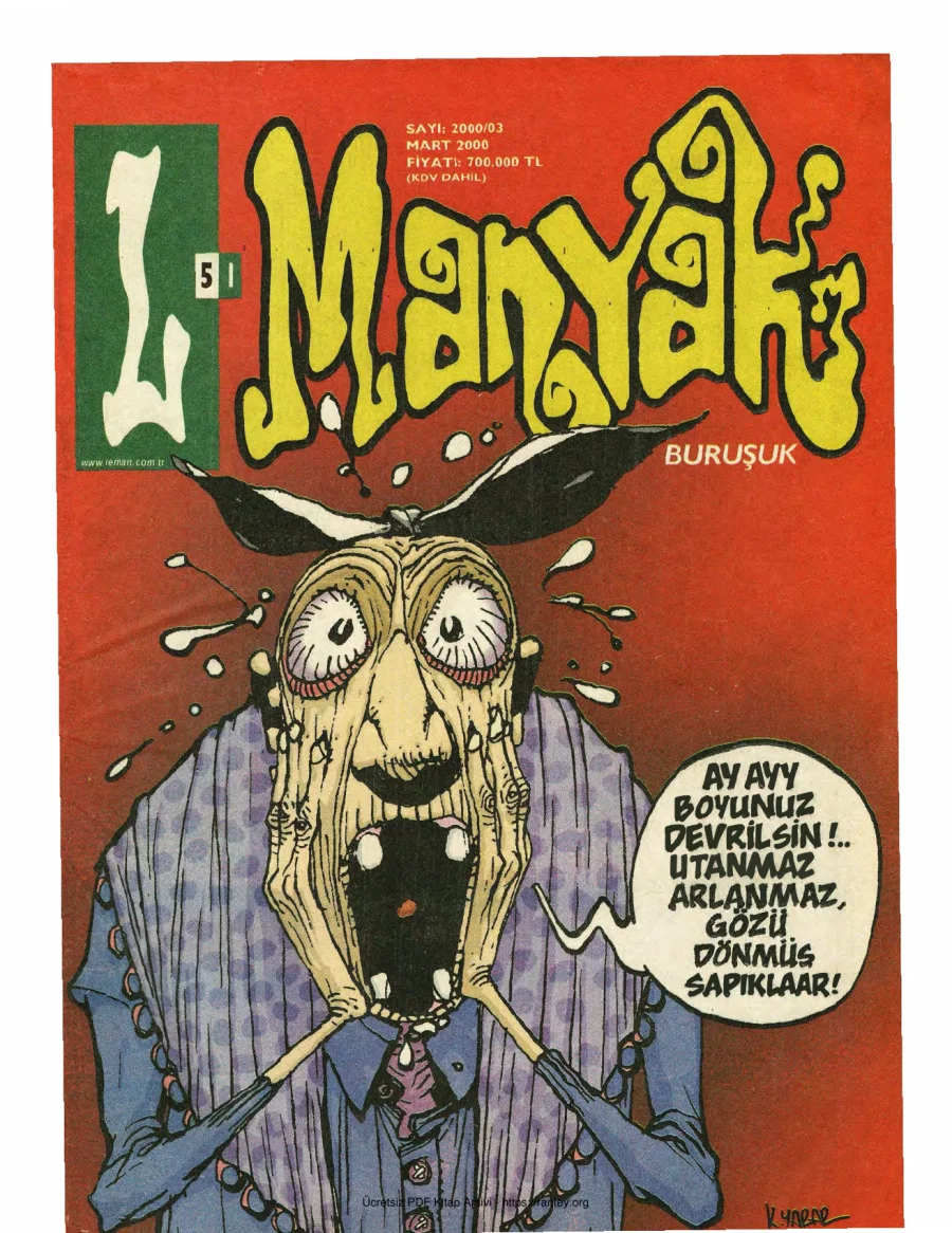 L-Manyak Sayı 051 kapak görseli
