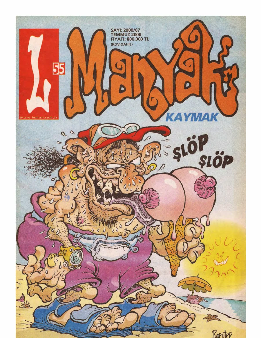 L-Manyak Sayı 055 kapak görseli