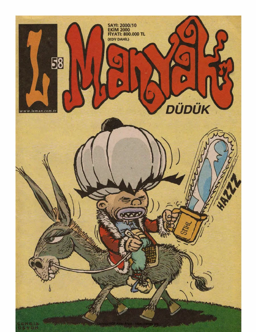 L-Manyak Sayı 058 kapak görseli