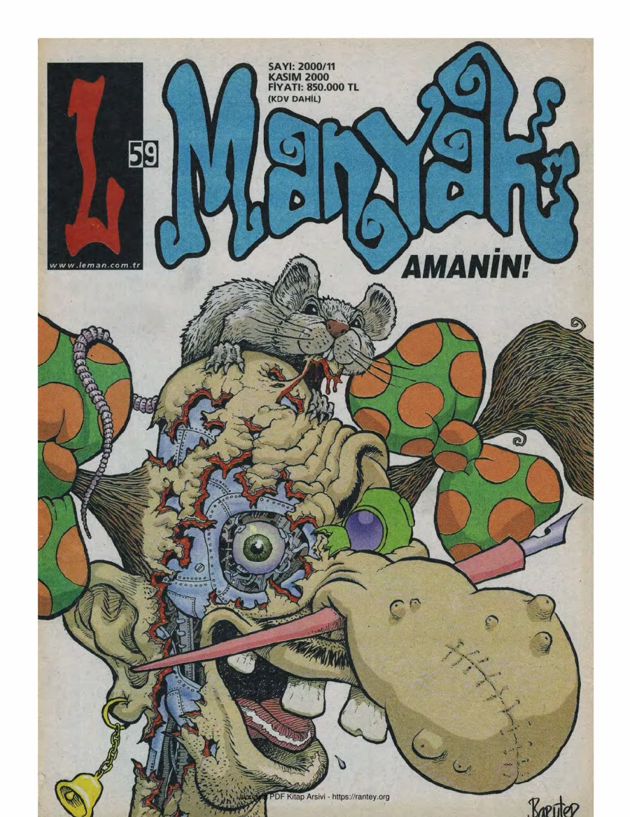 L-Manyak Sayı 059 kapak görseli