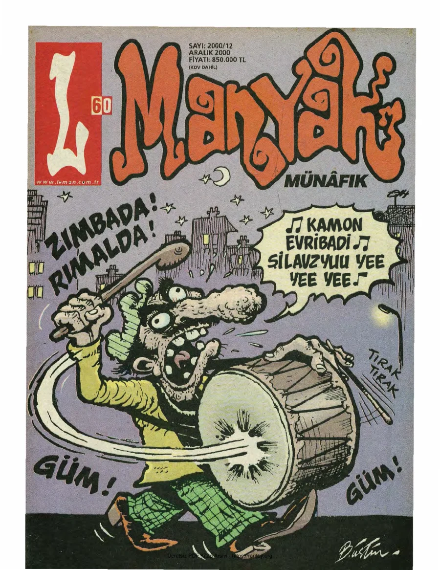 L-Manyak Sayı 060 kapak görseli