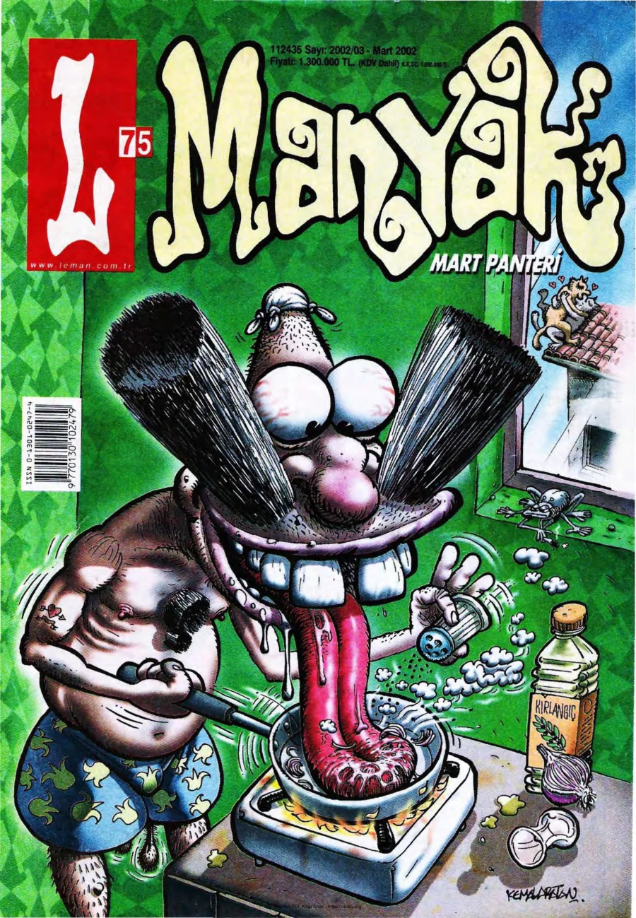 L-Manyak Sayı 075 kapak görseli
