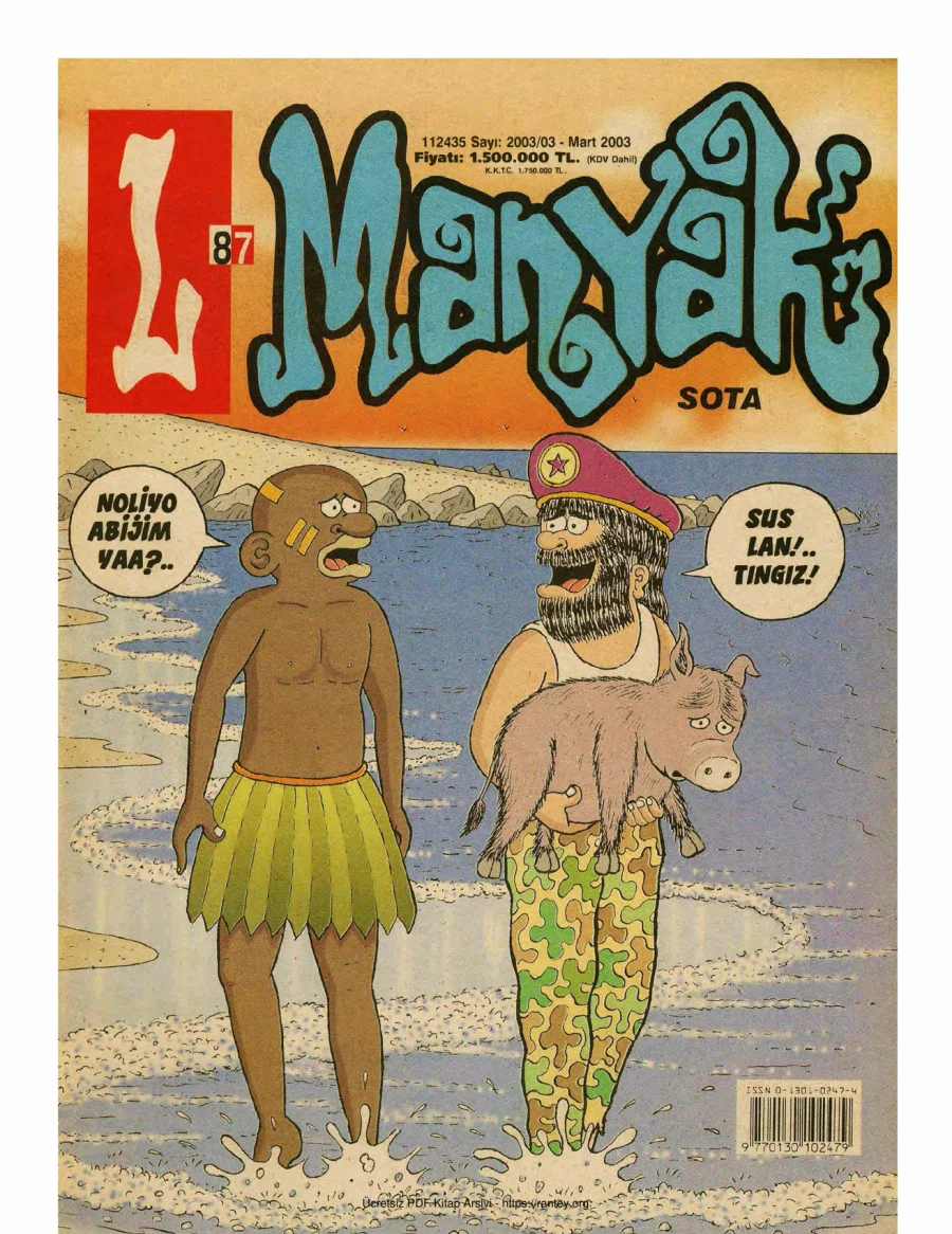 L-Manyak Sayı 087 kapak görseli