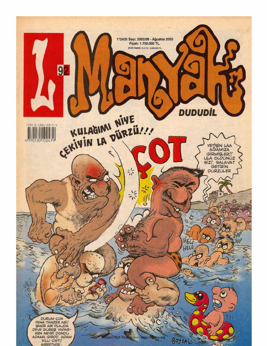 L-Manyak Sayı 092 kapak görseli