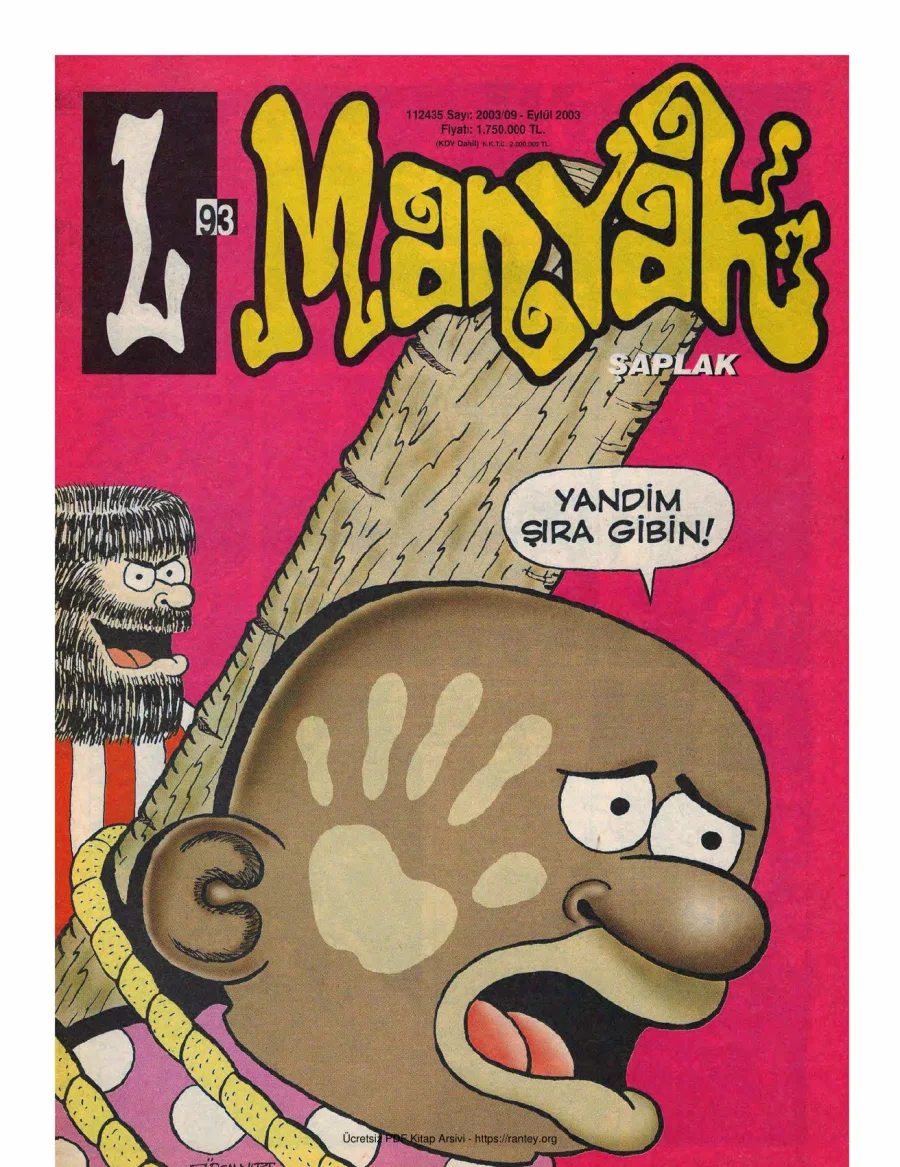 L-Manyak Sayı 093 kapak görseli