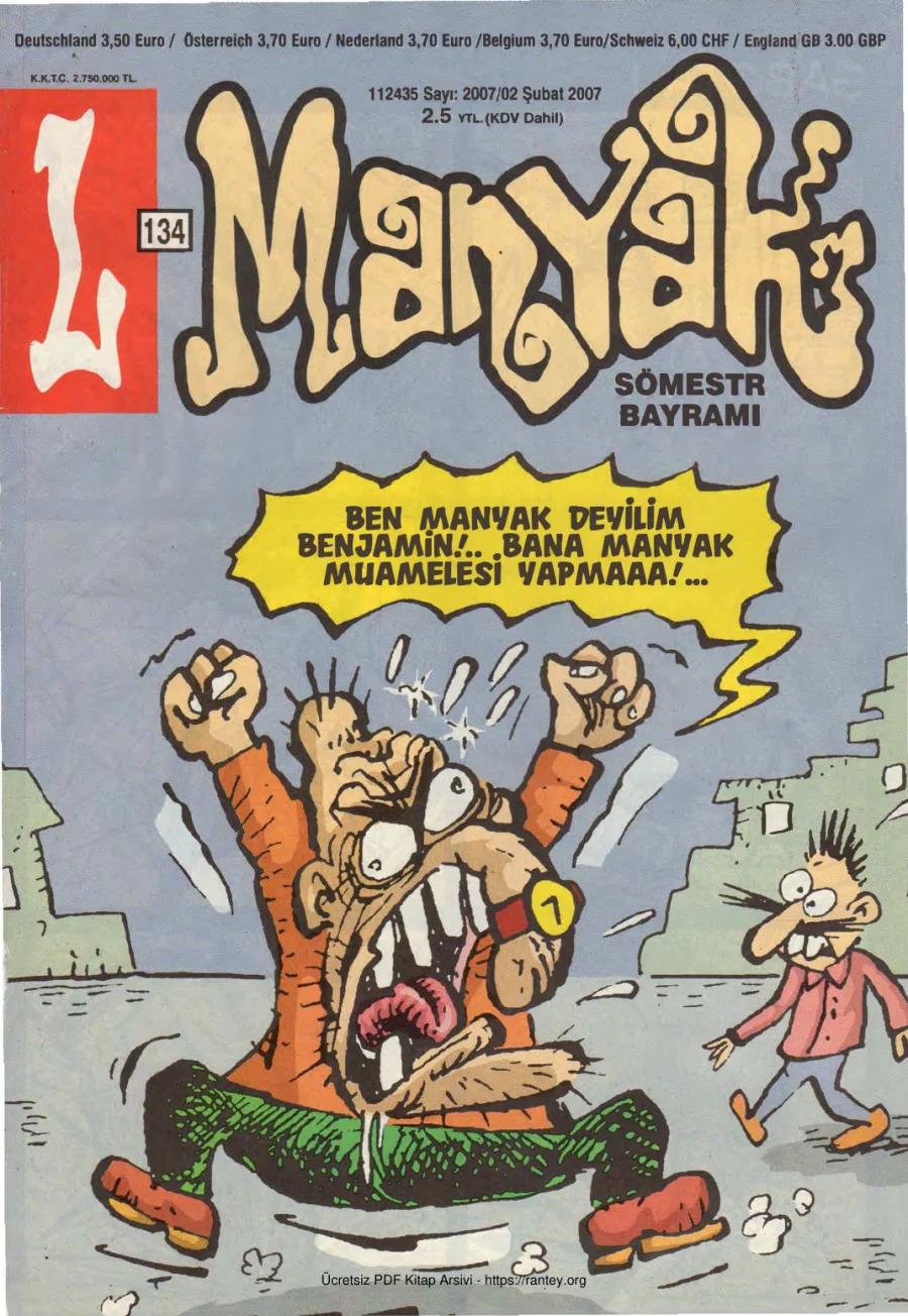 L-Manyak Sayı 134 kapak görseli