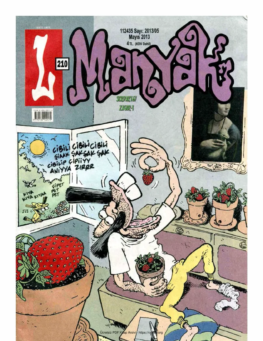 L-Manyak Sayı 210 kapak görseli