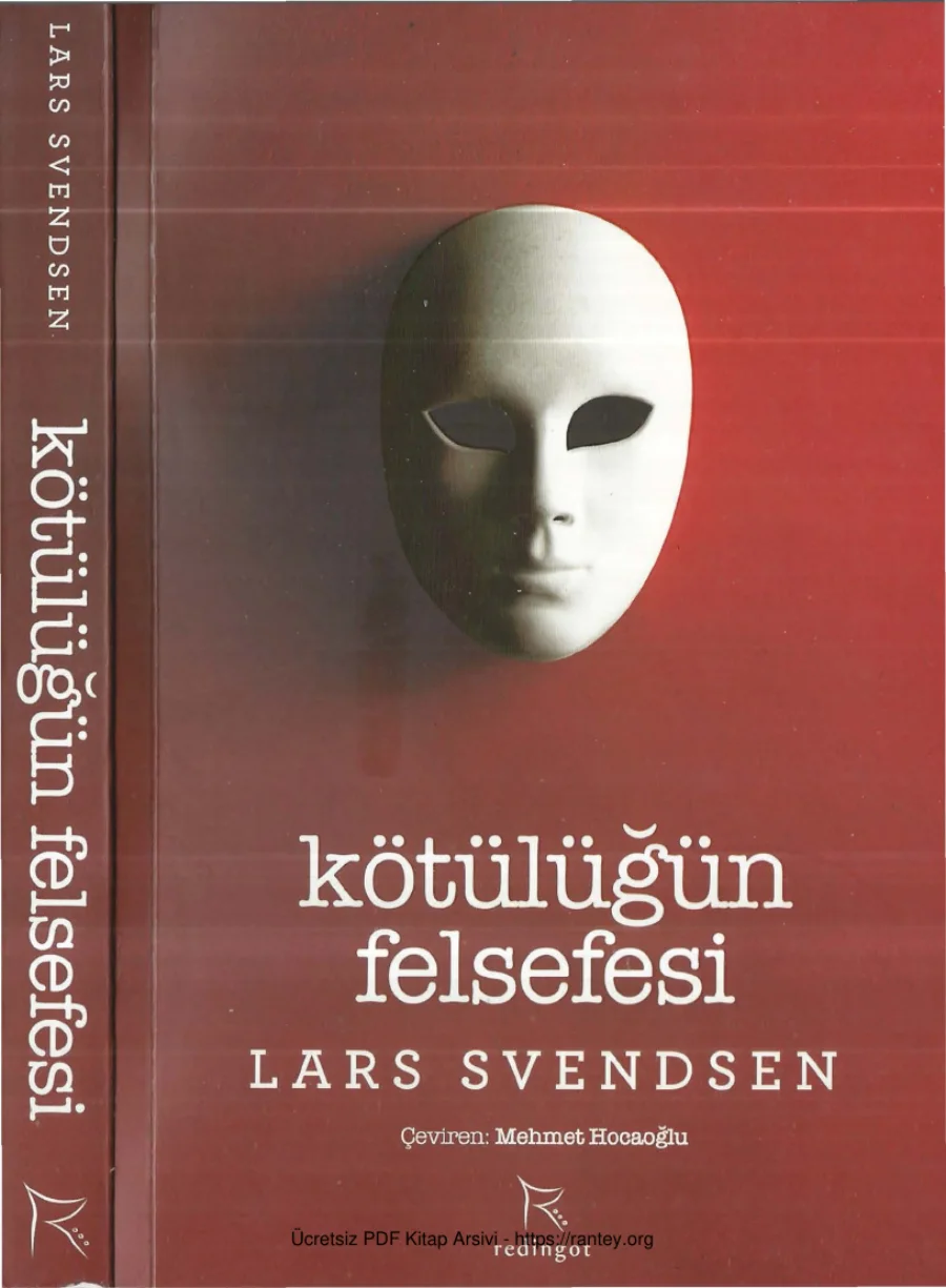 Lars Svendsen Kötülüğün Felsefesi Redingot Yayınları kapak görseli