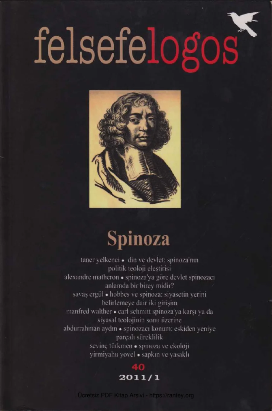 Le Guinin Mülksüzleri ve Spinoza kapak görseli