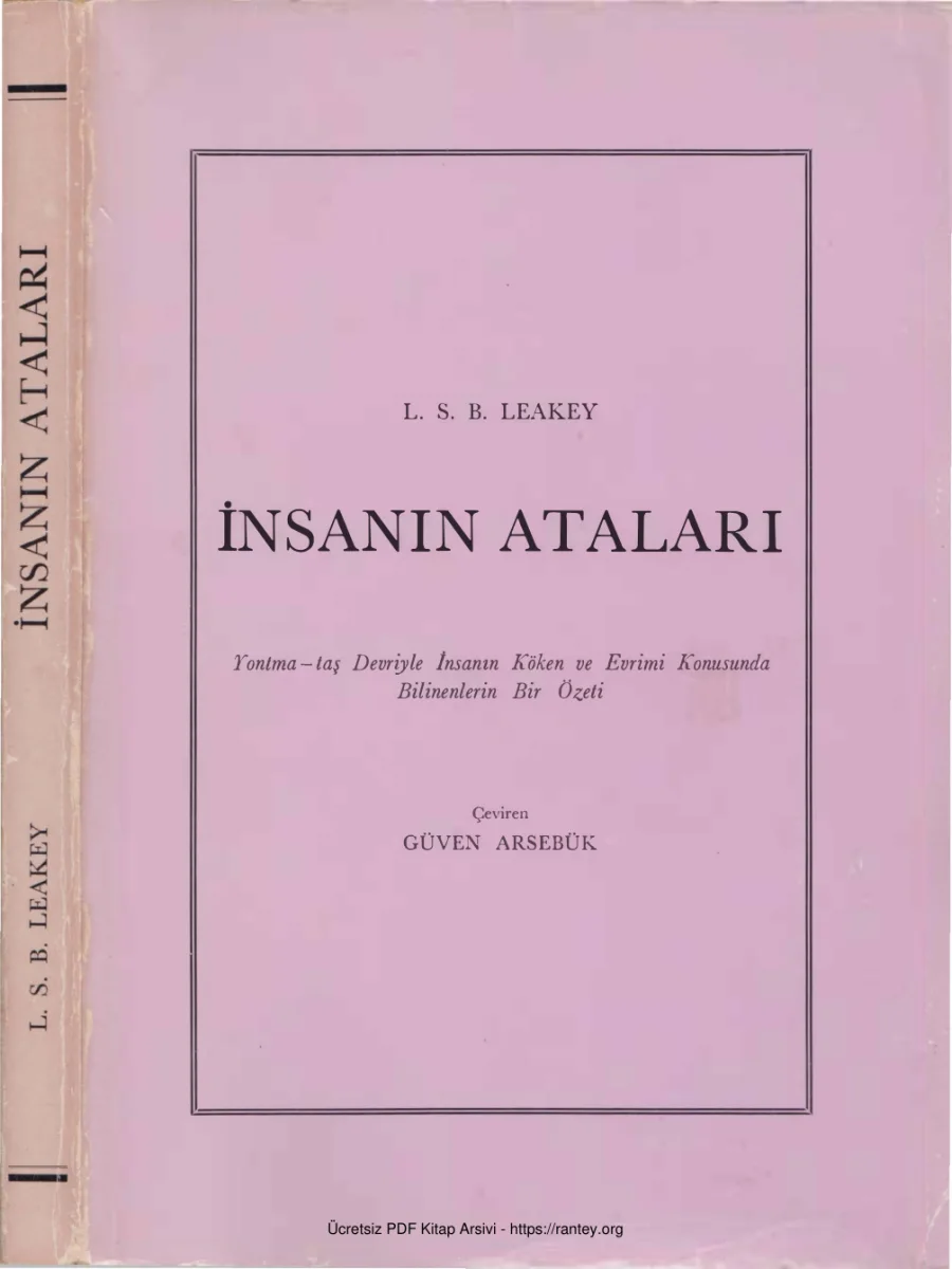 Leakey İnsanın Ataları kapak görseli