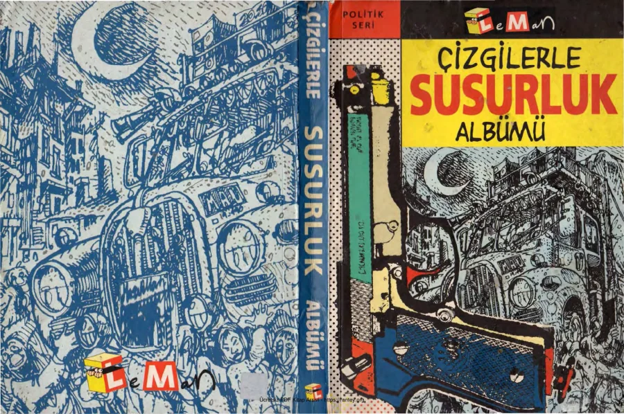 LeMan 1996 Çizgilerle Susurluk Albümü kapak görseli
