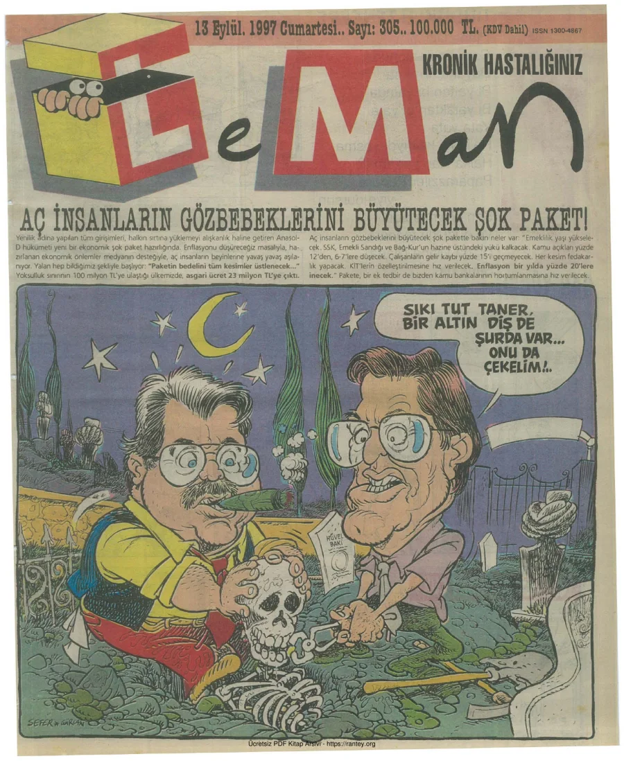 LeMan 1997 Sayı 0305 kapak görseli