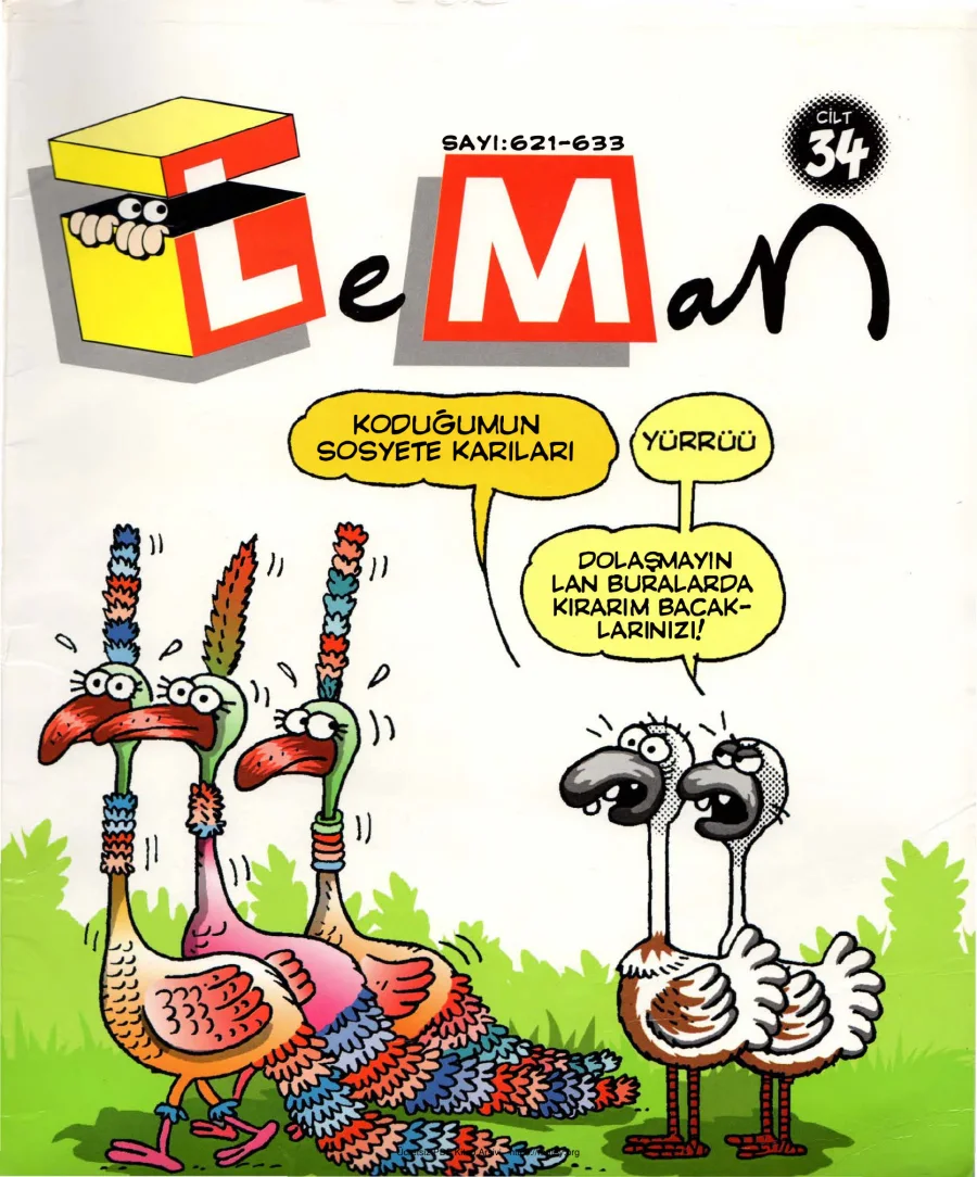 LeMan 2003 Cilt 34 Sayı 621 633 kapak görseli