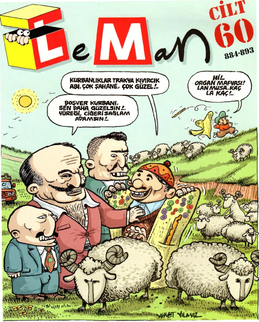 LeMan 2008 Cilt 60 Sayı 884 893 kapak görseli