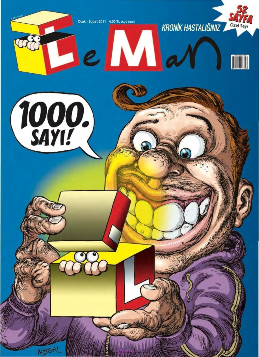 LeMan 2011 Sayı 1000 kapak görseli