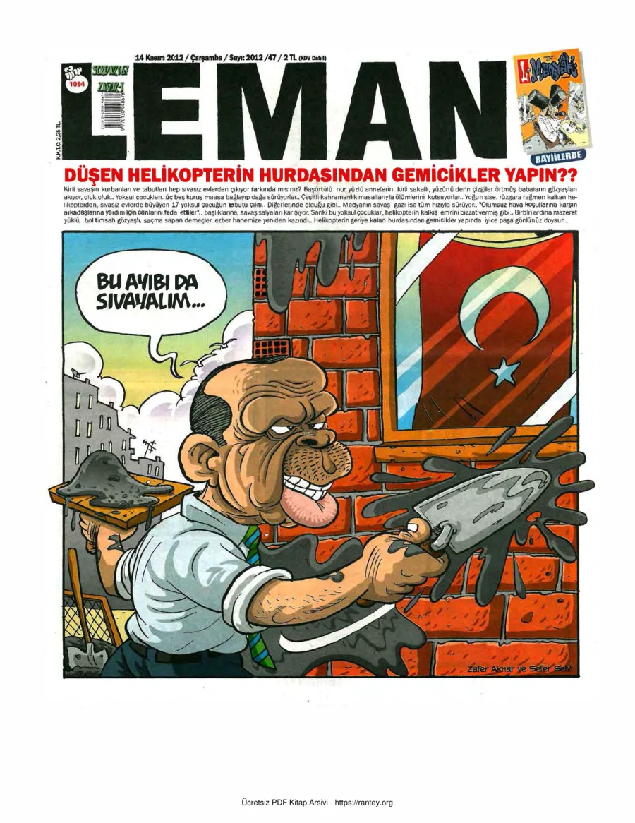 LeMan 2012 Sayı 1094 kapak görseli