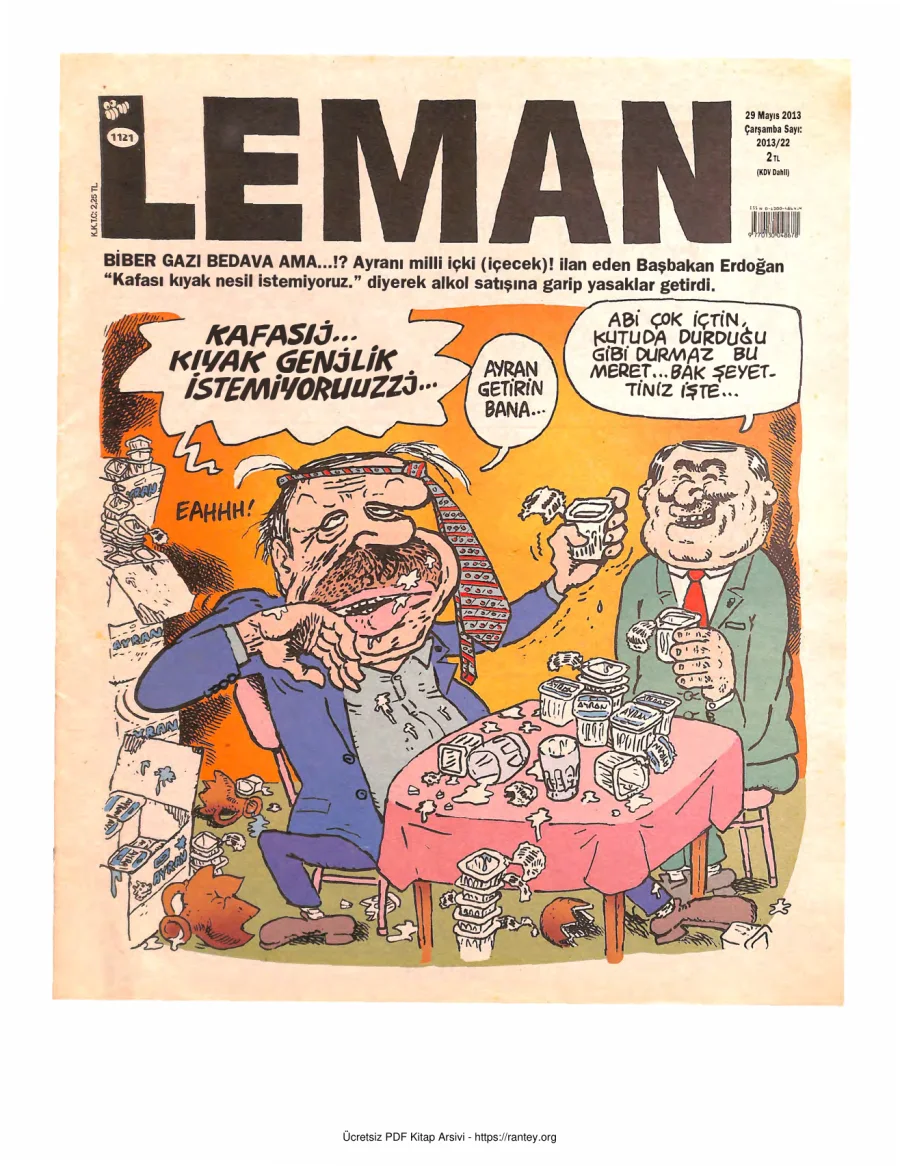 LeMan 2013 Sayı 1121 kapak görseli