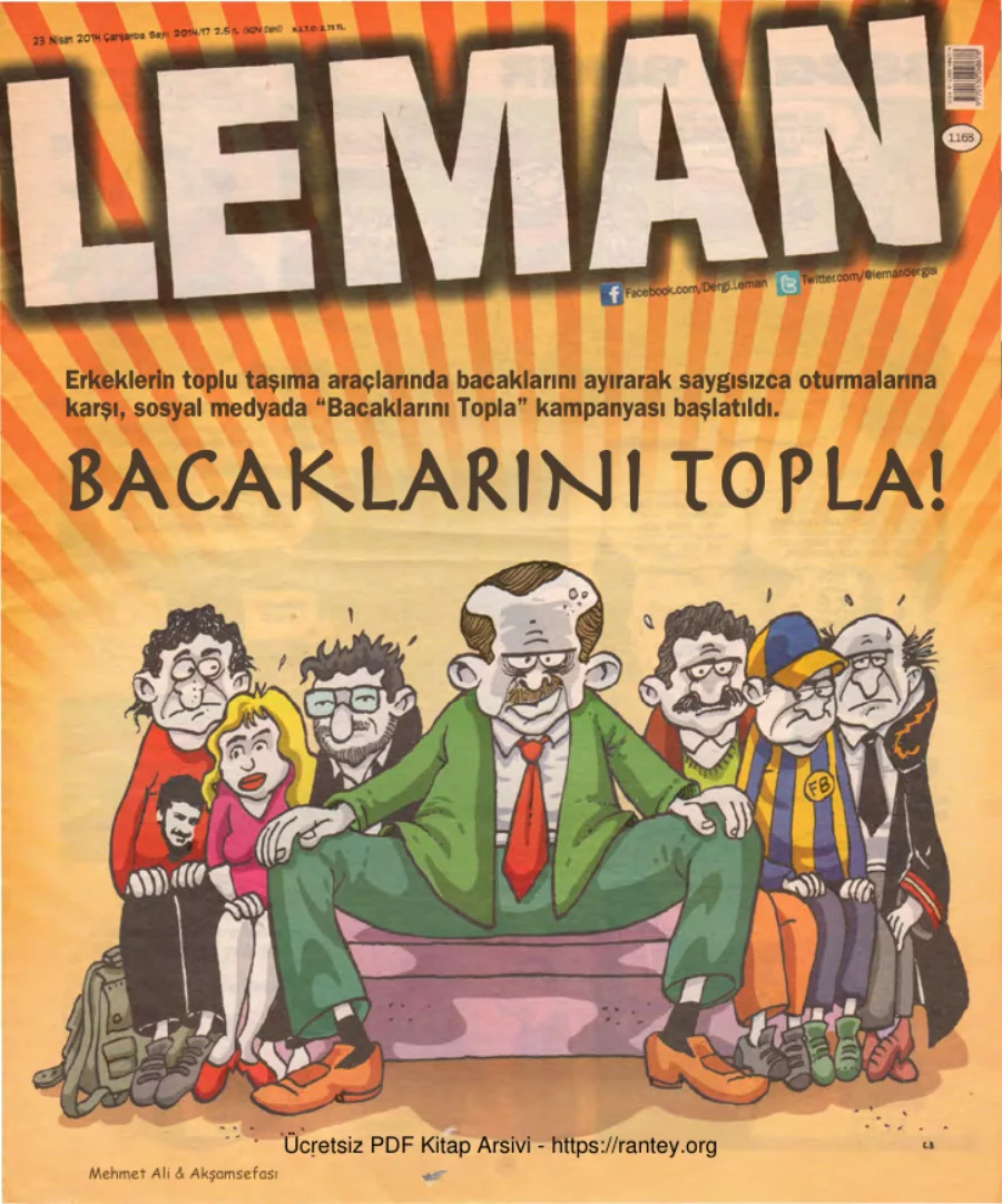LeMan 2014 Sayı 1168 kapak görseli
