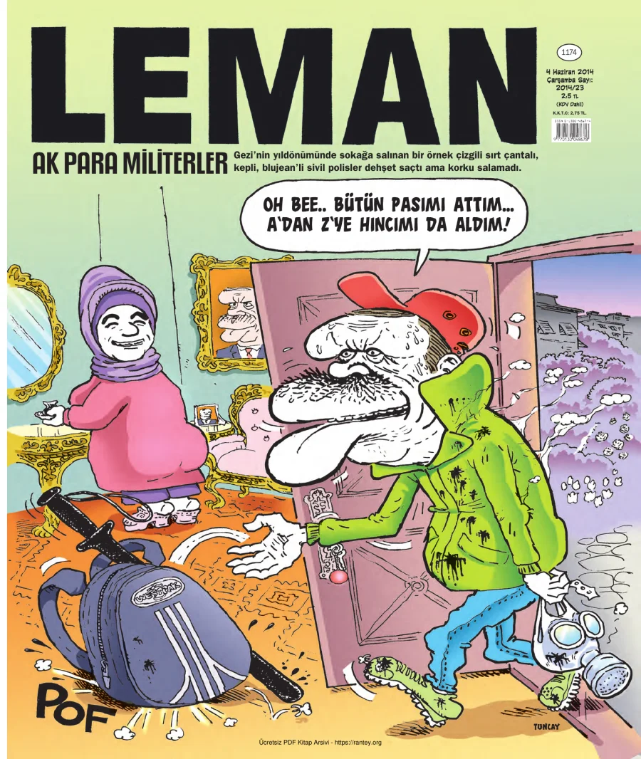 LeMan 2014 Sayı 1174 kapak görseli