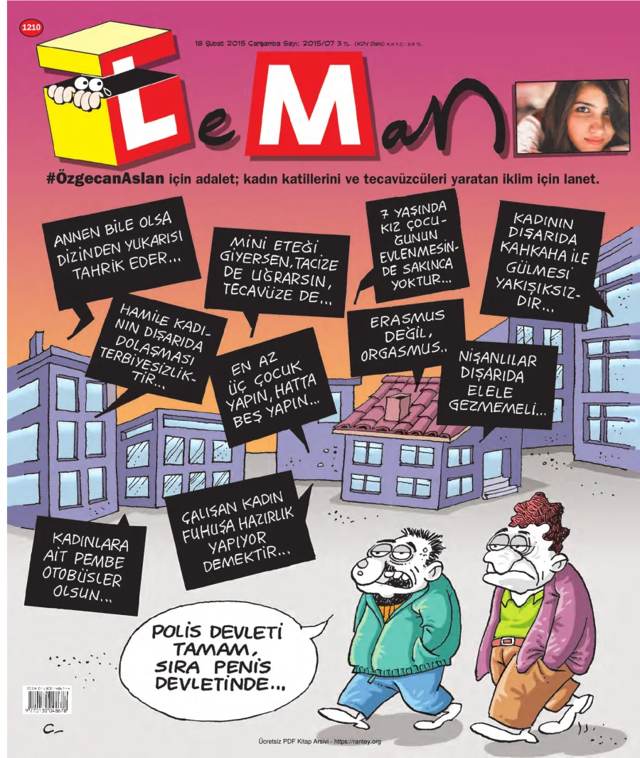 LeMan 2015 Cilt 094 Sayı 1210 1222 kapak görseli