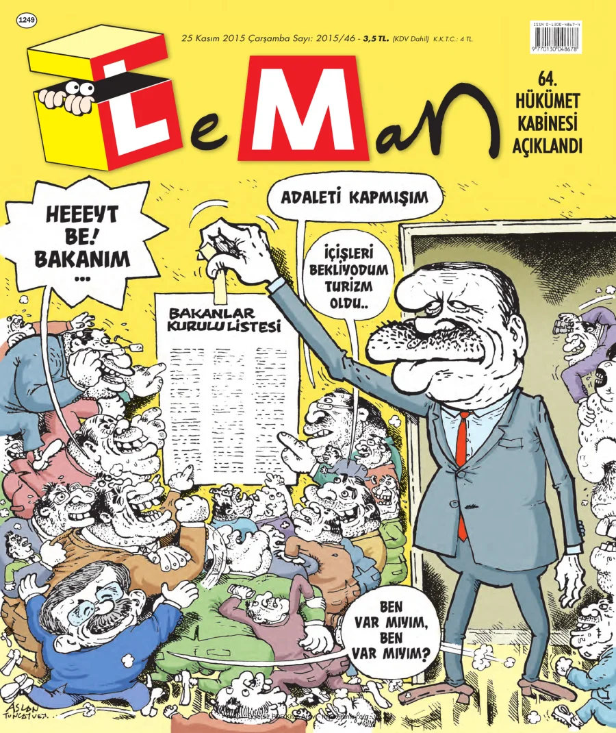 LeMan 2015 Cilt 097 Sayı 1249 1261 kapak görseli