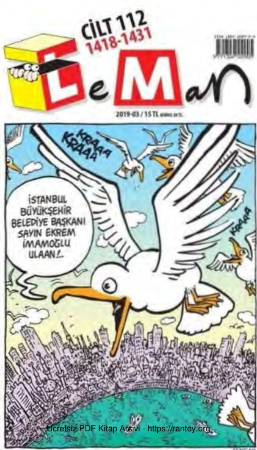 LeMan 2019 Cilt 112 Sayı 1418 1431 kapak görseli