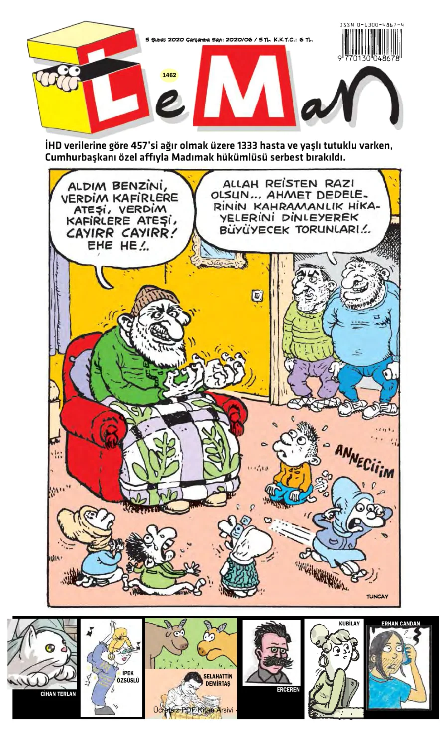 LeMan 2020 Sayı 1462 kapak görseli