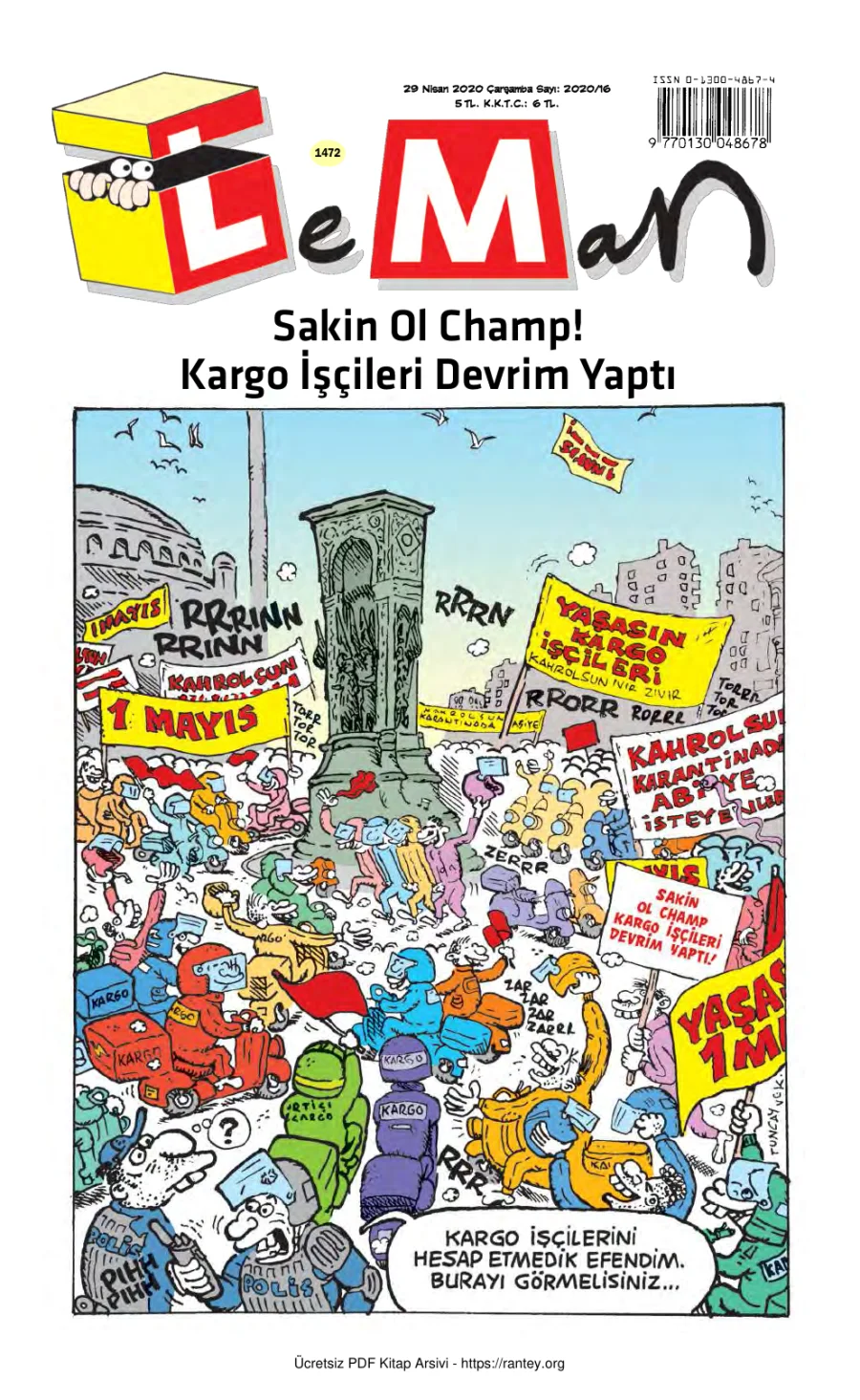 LeMan 2020 Sayı 1472 kapak görseli