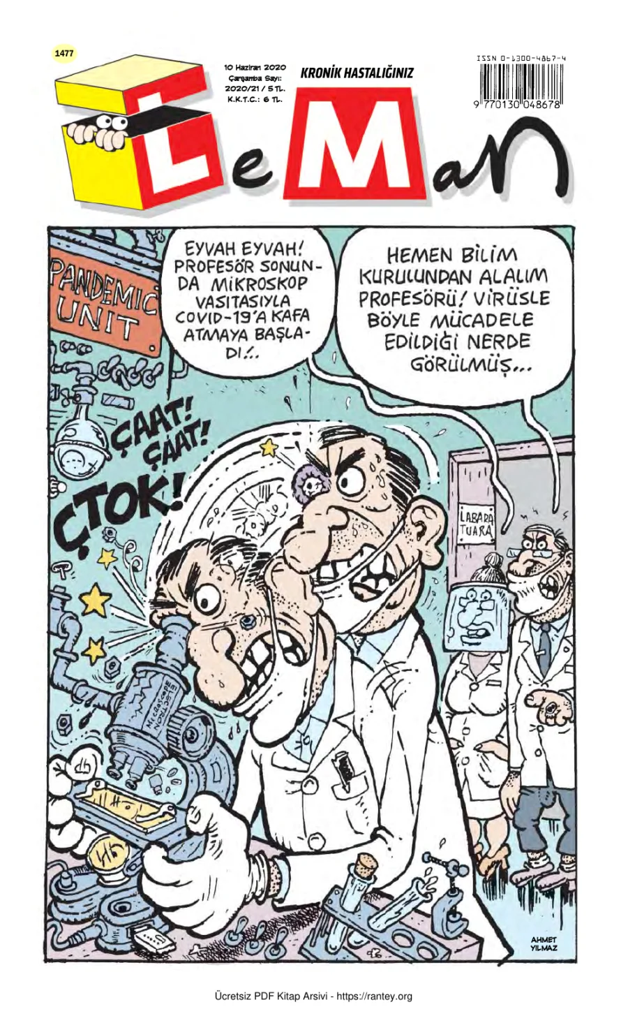 LeMan 2020 Sayı 1477 kapak görseli