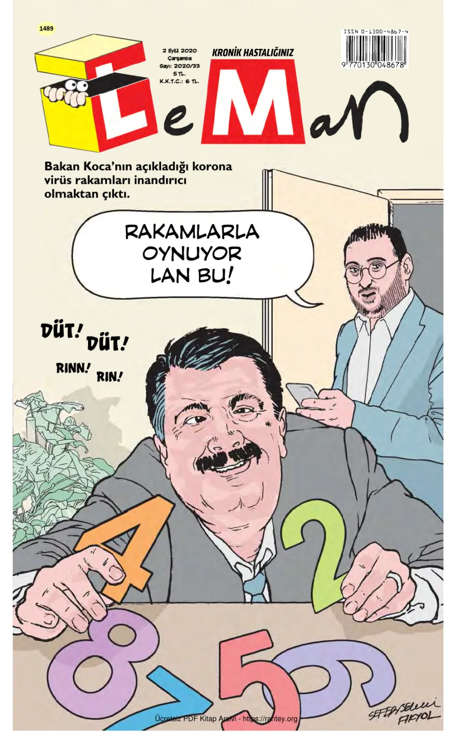 LeMan 2020 Sayı 1489 kapak görseli
