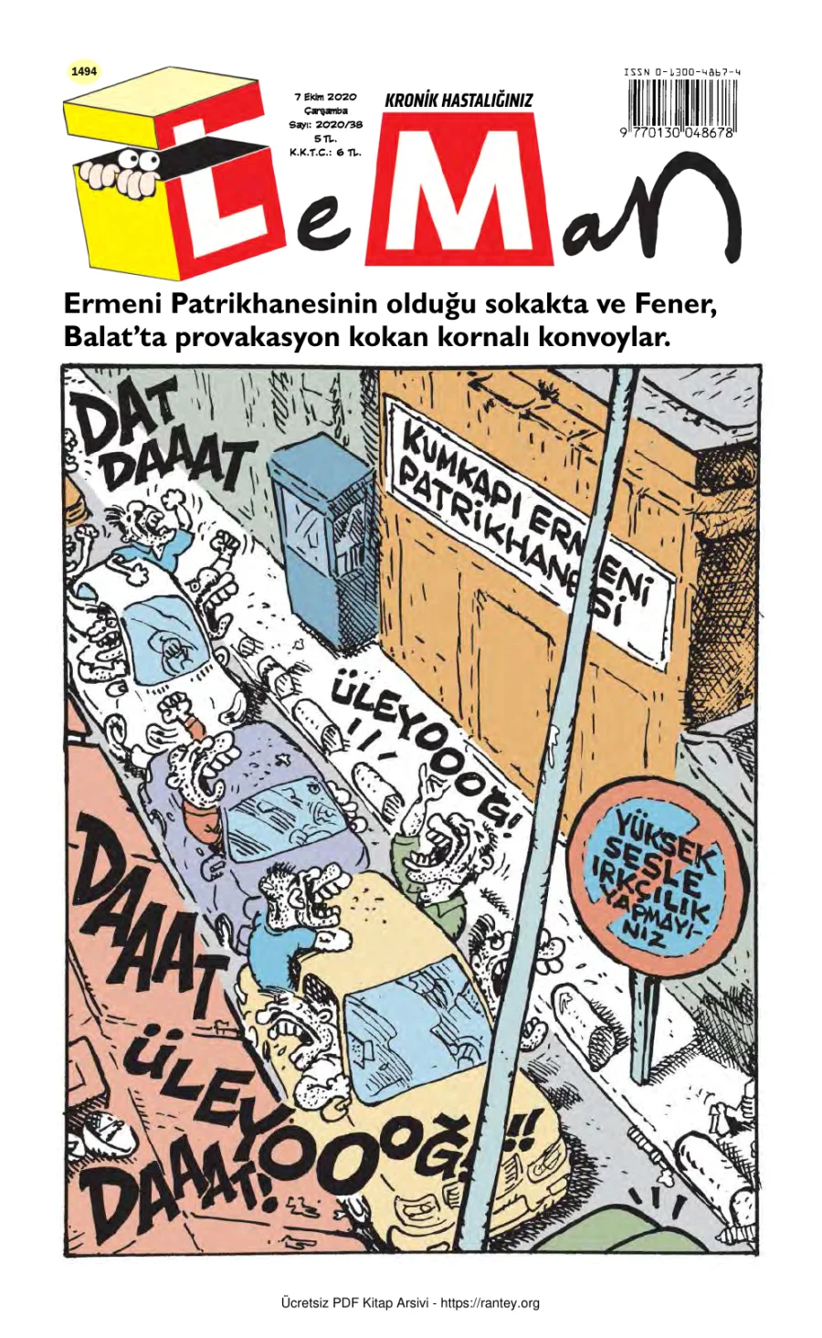 LeMan 2020 Sayı 1494 kapak görseli