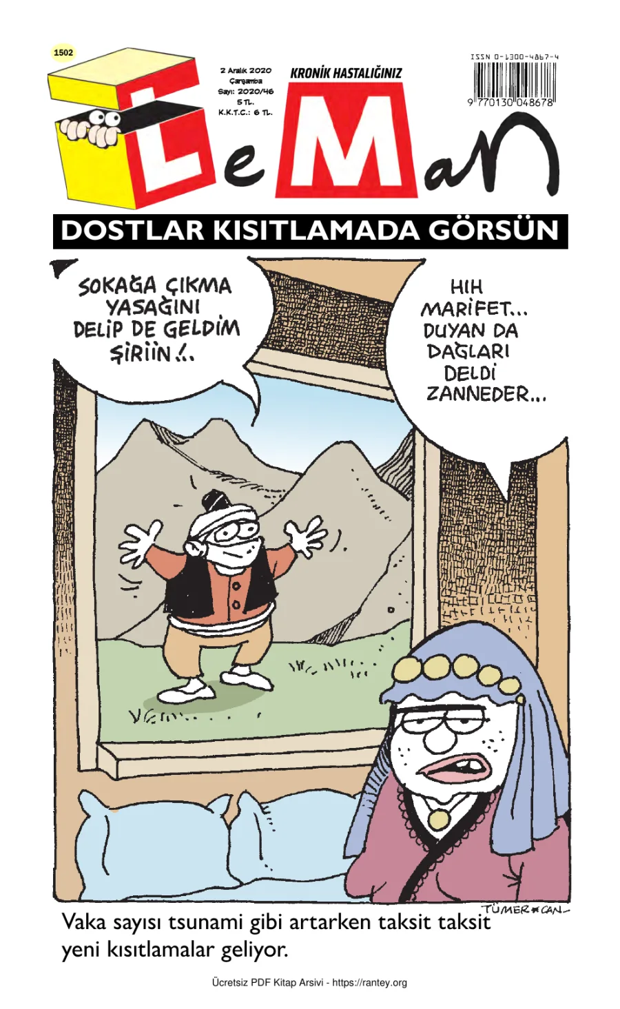 LeMan 2020 Sayı 1502 kapak görseli