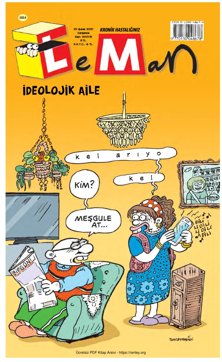 LeMan 2021 Sayı 1514 kapak görseli