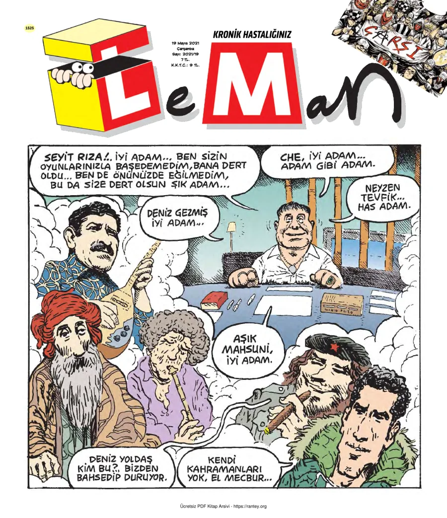 LeMan 2021 Sayı 1526 kapak görseli