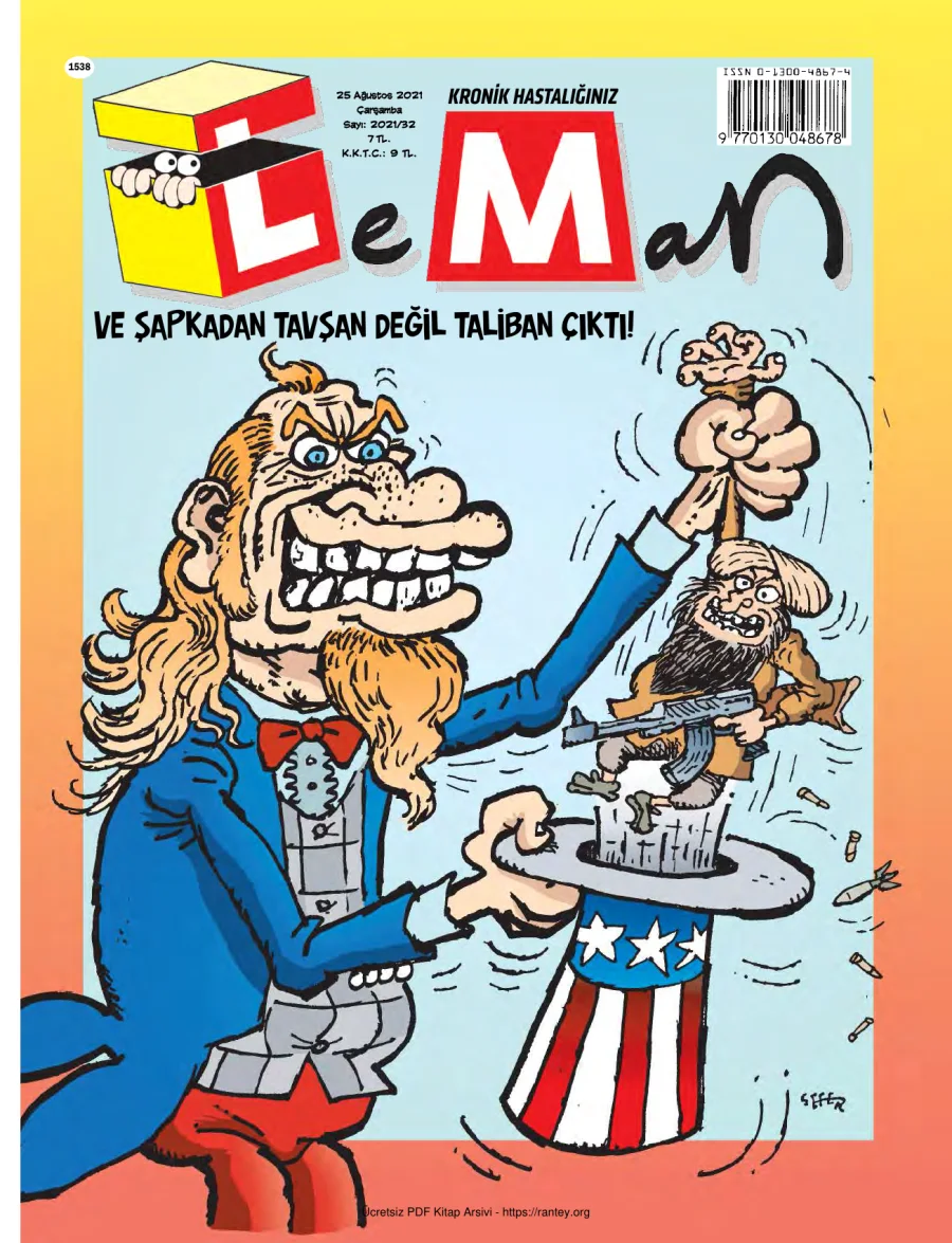 LeMan 2021 Sayı 1538 kapak görseli
