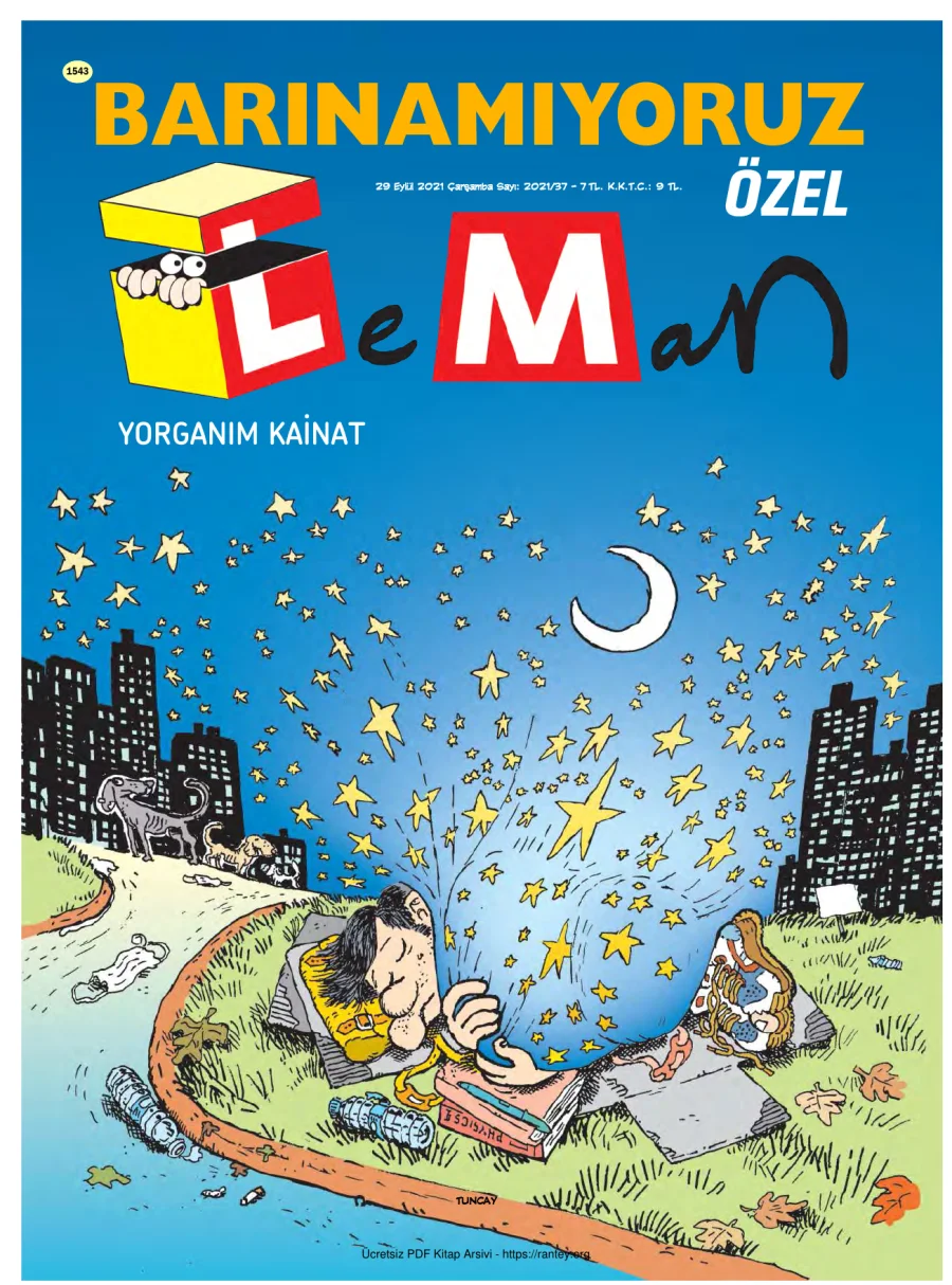 LeMan 2021 Sayı 1543 kapak görseli