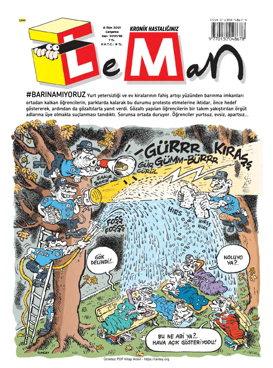 LeMan 2021 Sayı 1544 kapak görseli