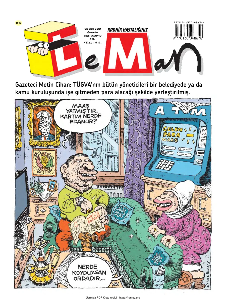 LeMan 2021 Sayı 1546 kapak görseli