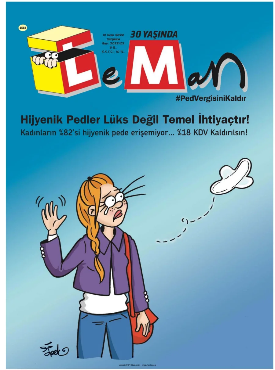 LeMan 2022 Sayı 1558 kapak görseli
