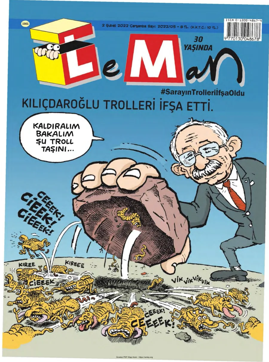 LeMan 2022 Sayı 1561 kapak görseli